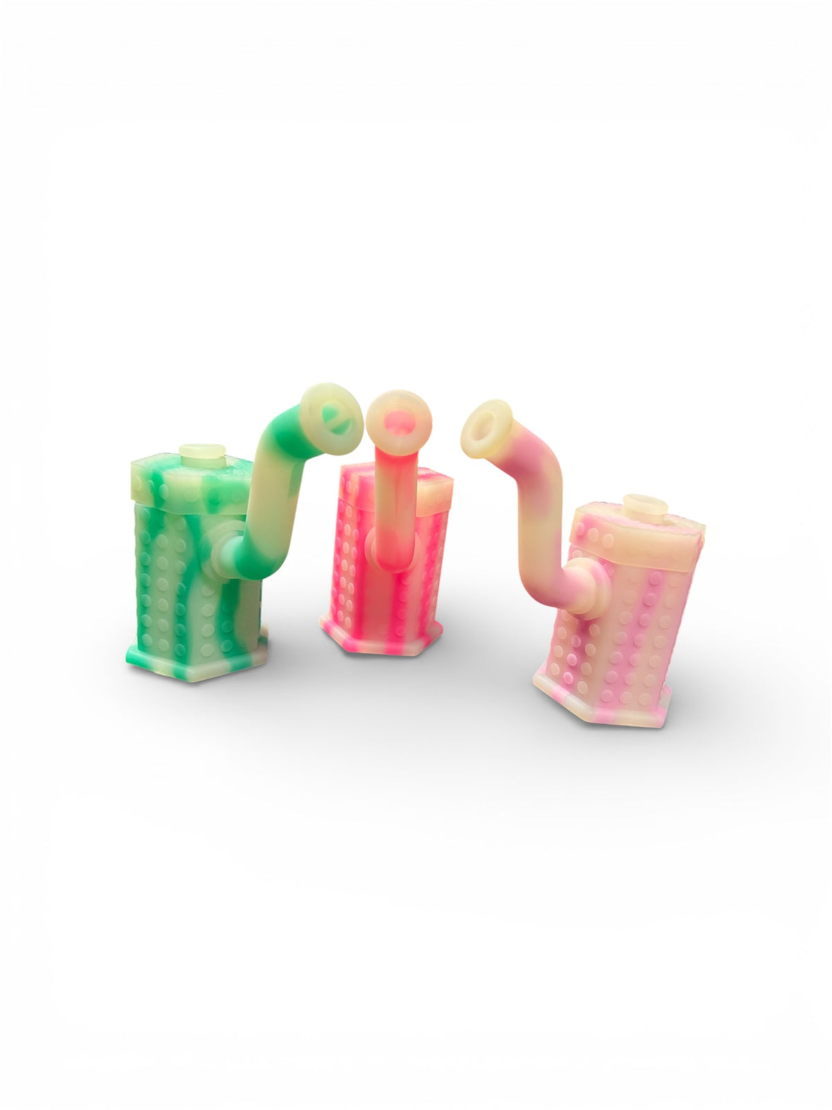 SIlicone Sorted Colors Pipe