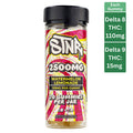 STNR 2500mg Delta 8+9 Gummies