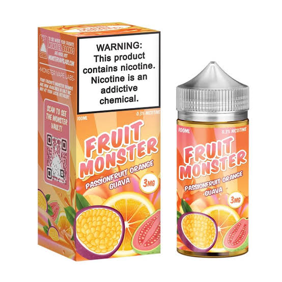 Fruit Monster Flavored E-liquid 100ml (0.6% nicotine)