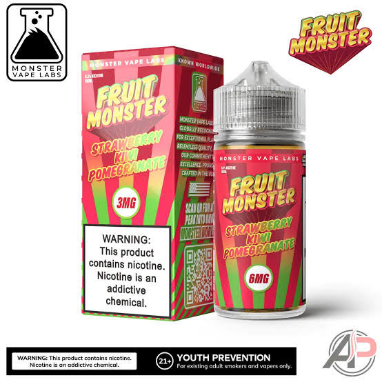 Fruit Monster Flavored E-liquid 100ml (0.6% nicotine)