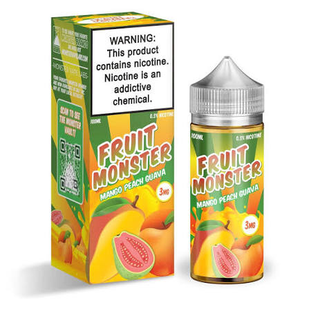 Fruit Monster Flavored E-liquid 100ml (0.3% nicotine)